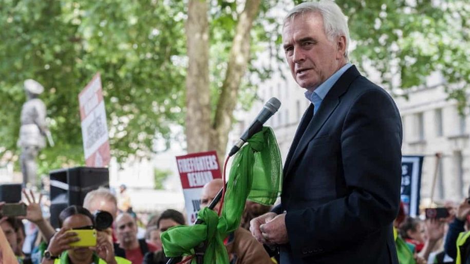 John McDonnell signs The Charter